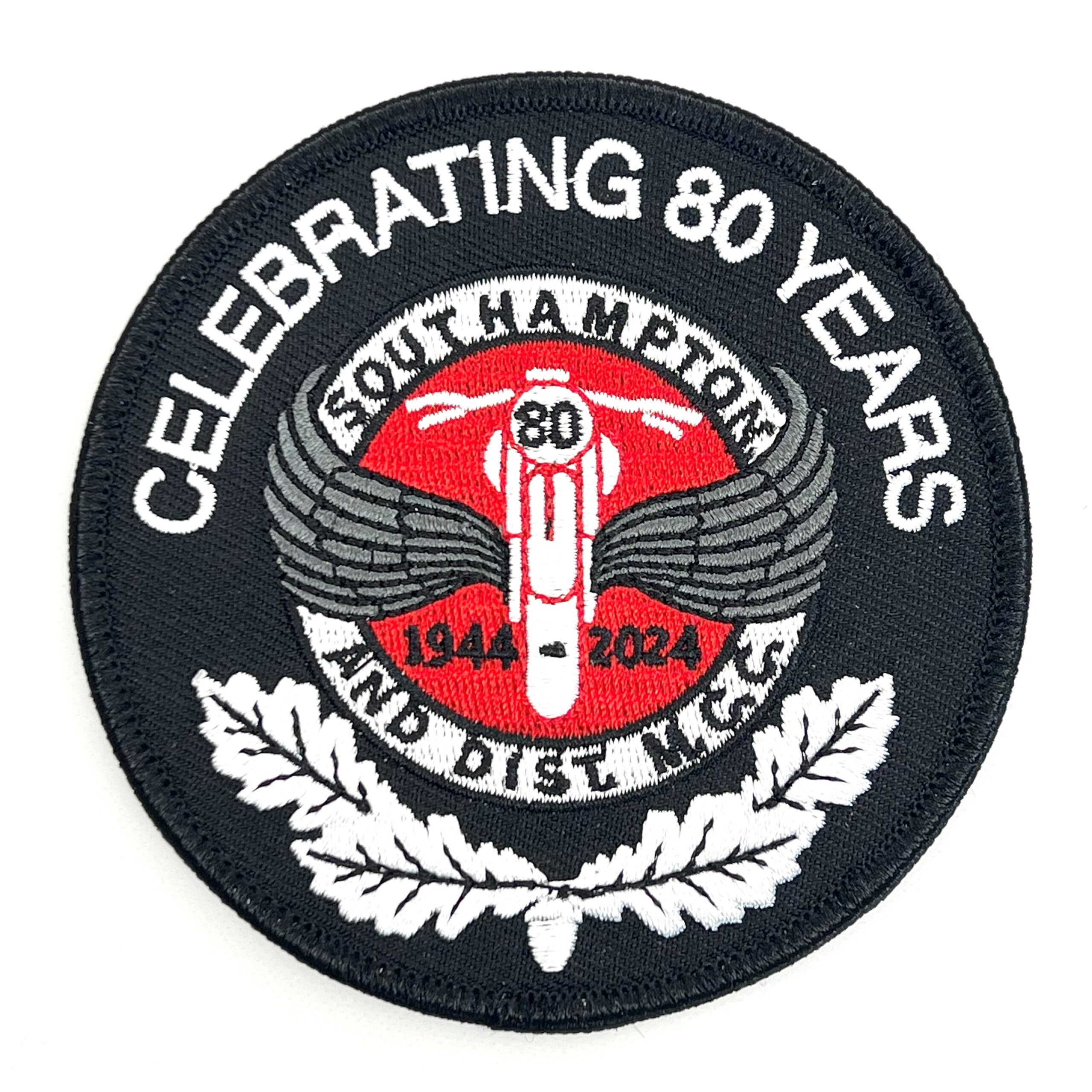 80 years southampton Custom Sew on Patch