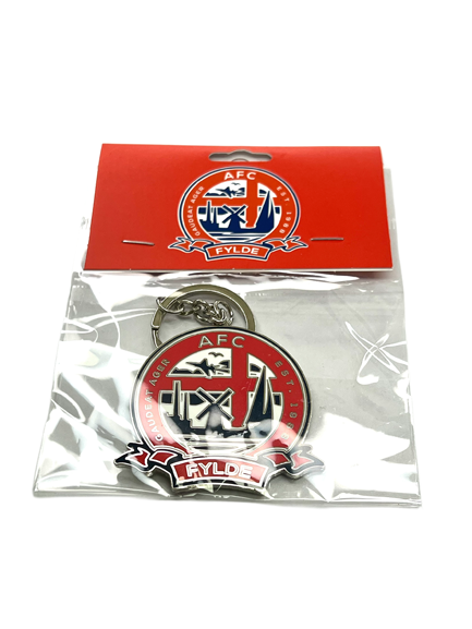 AFC Fylde custom keyring bag