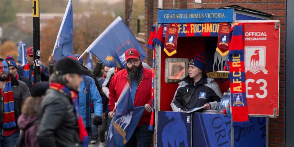 AFC Richmond Ted Lasso Merchandise Stand