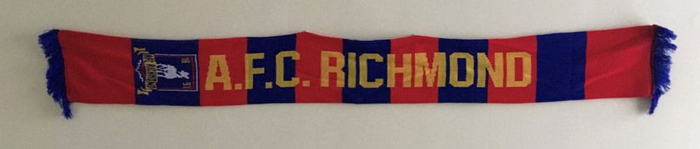 AFC Richmond Ted Lasso football scarf
