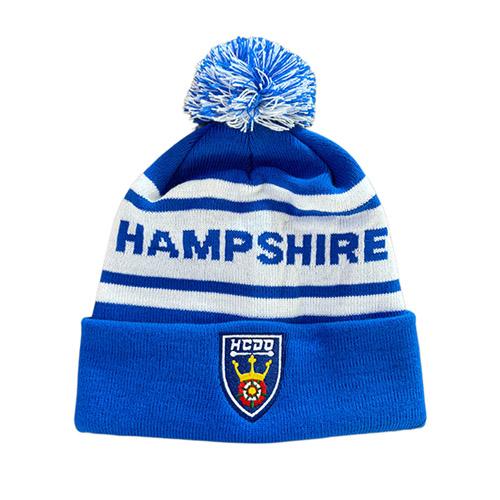 HAMPSHIRE DARTS Custom Made Bobble Hats