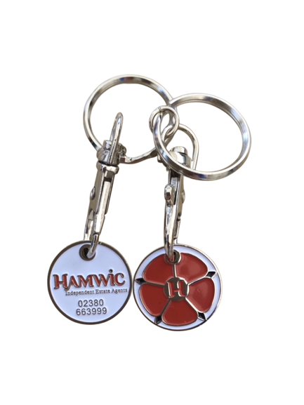 HAMWIC custom keyring bag