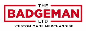 The BadgeMan logo