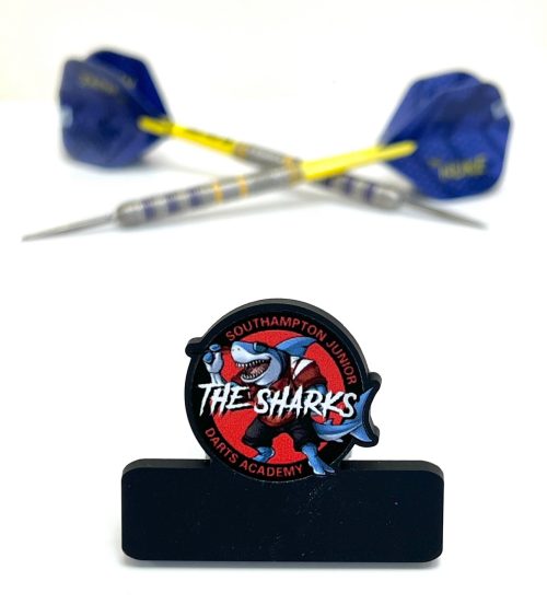 the sharks - southampton junior darts academy badge