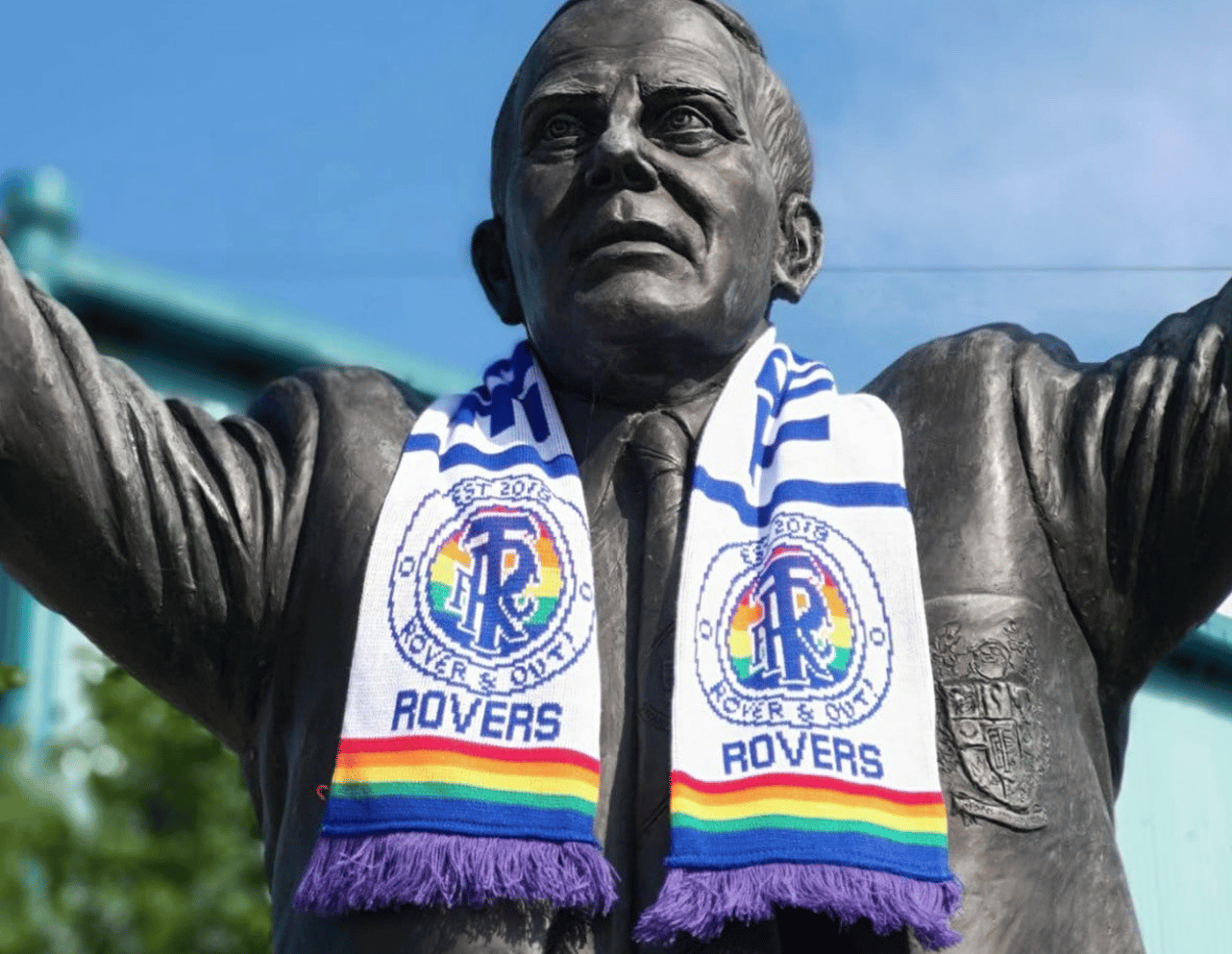 tranmere rovers scarf